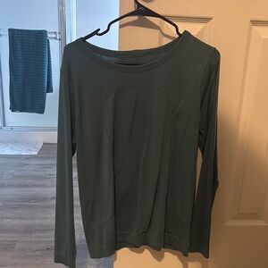 Green Long Sleeve Tee